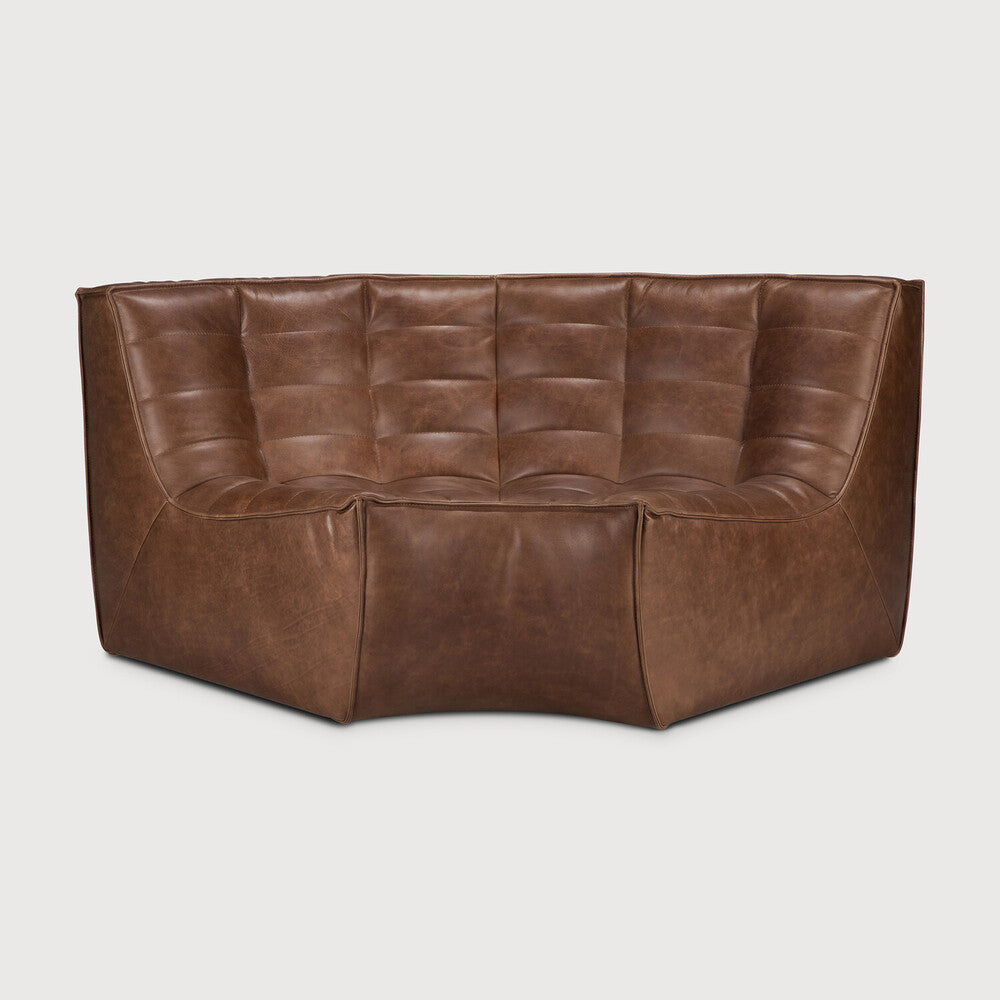 Ethnicraft N701 Bank rond hoekelement