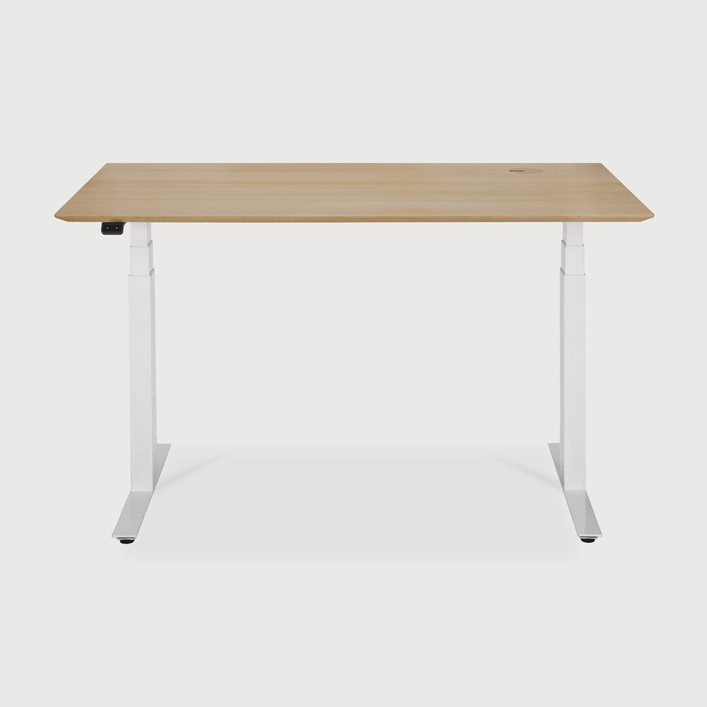 Ethnicraft verstelbaar bureau Bok