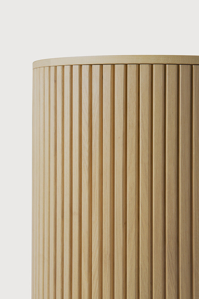Ethnicraft Roller Max bijzettafel rond