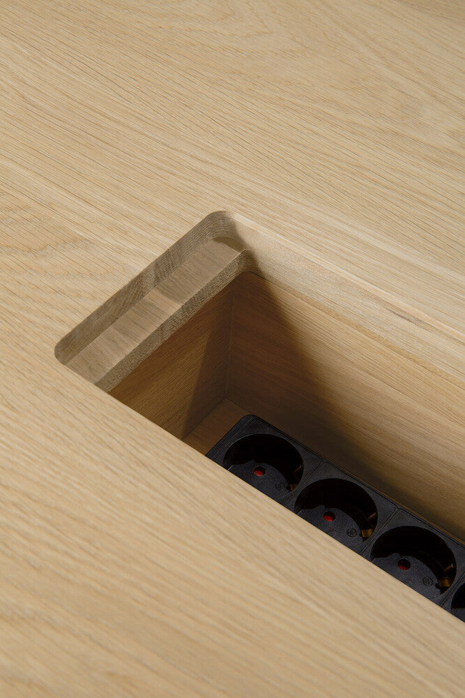 Ethnicraft Geometric vergadertafel