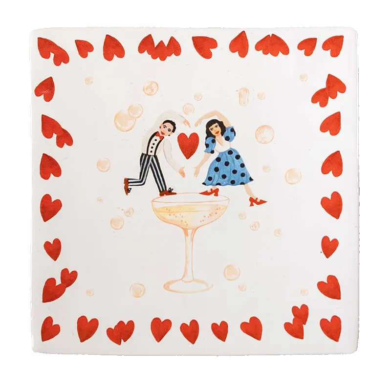 StoryTiles Cheers to Love tegeltje