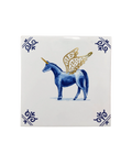 Royal Delft tegel Eenhoorn