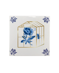 Royal Delft tegel Uit De Kas