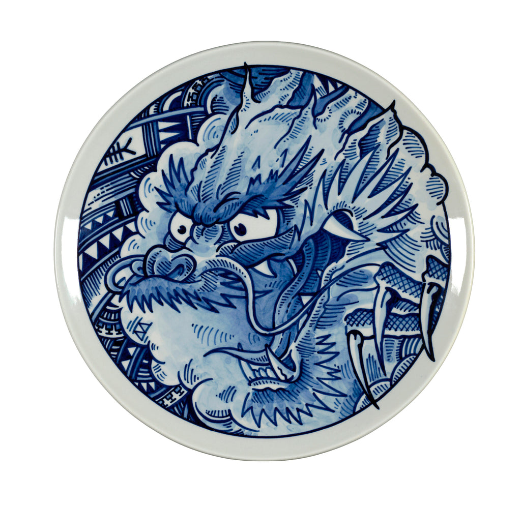 schiffmacher x royal Delft blue dragon series