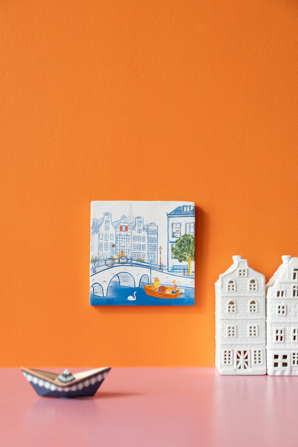 StoryTiles Life in Amsterdam tegeltje