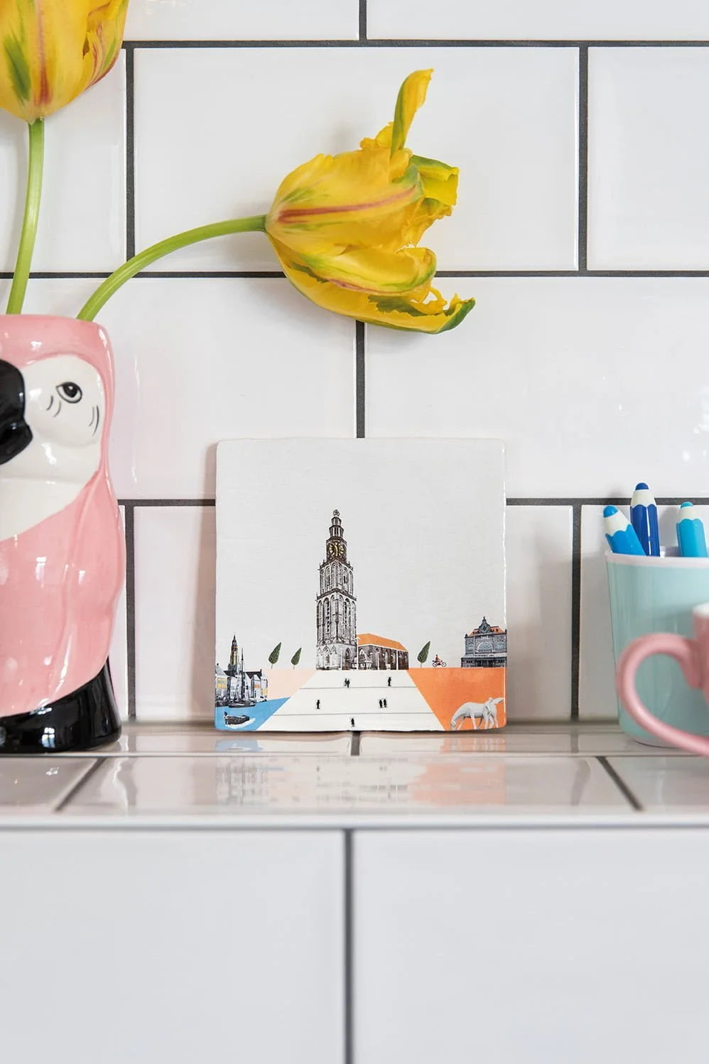 StoryTiles Groningse Stadjers tegeltje