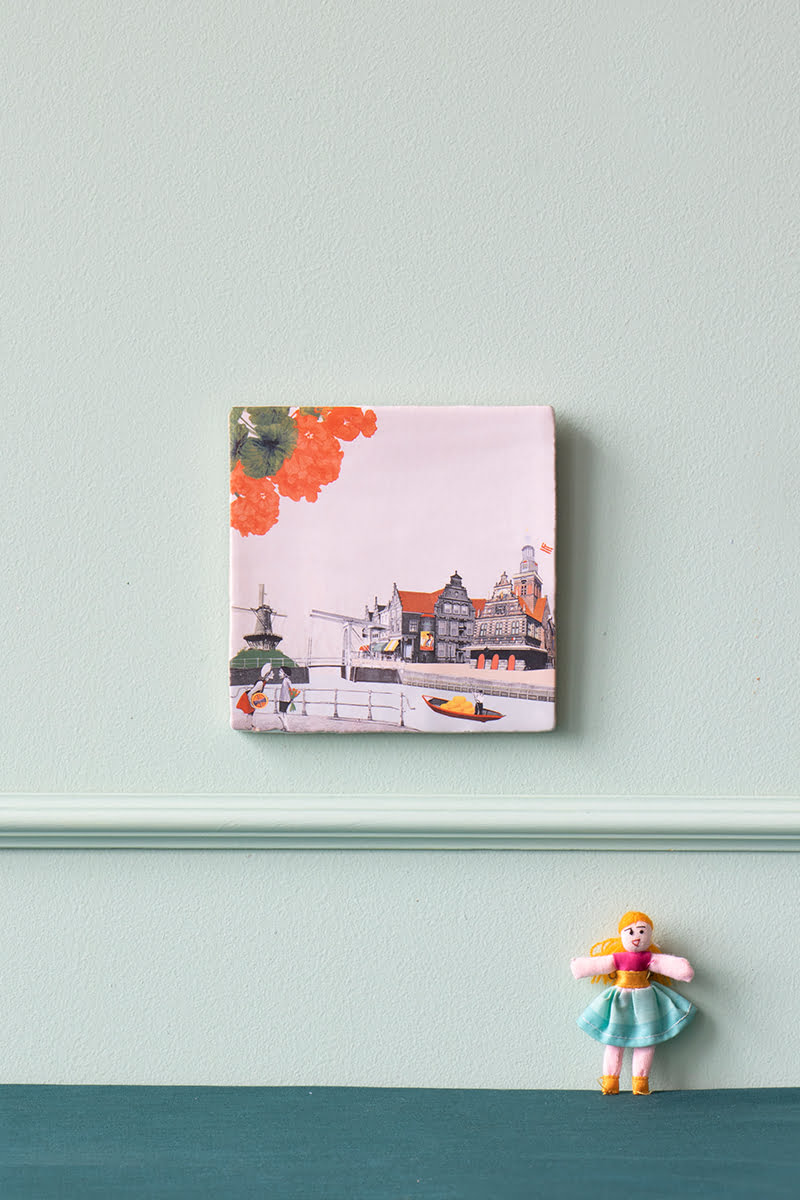 StoryTiles Kus uit Alkmaar tegeltje