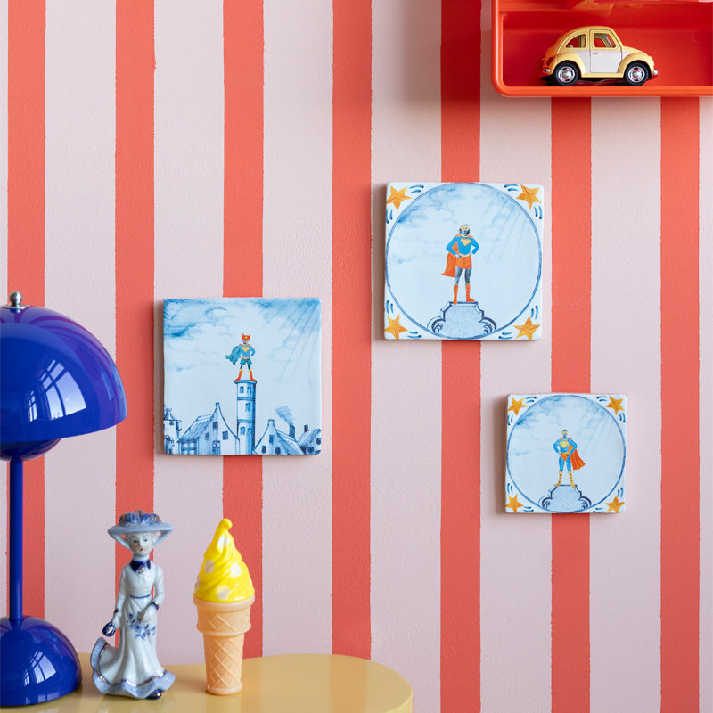 storytiles superman tegeltje