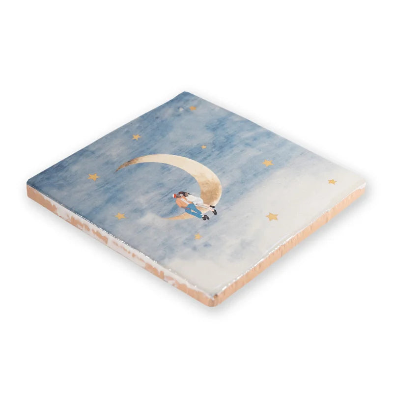 StoryTiles To The Moon And Back tegeltje