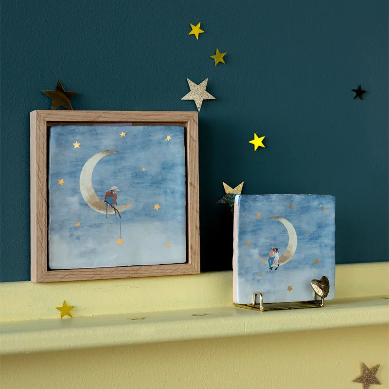 StoryTiles To The Moon And Back tegeltje