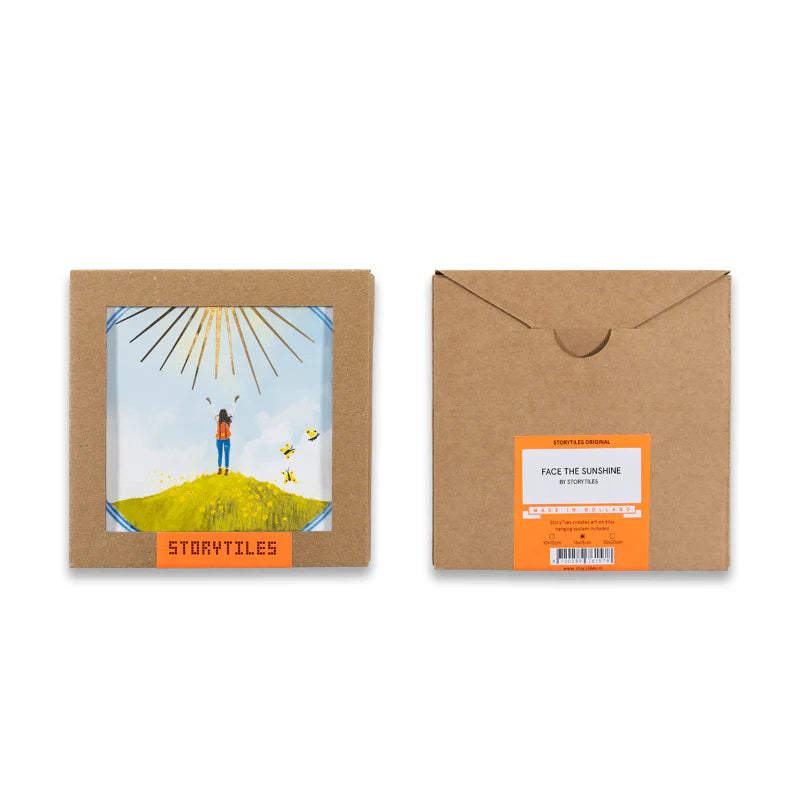 StoryTiles Face The Sunshine tegeltje