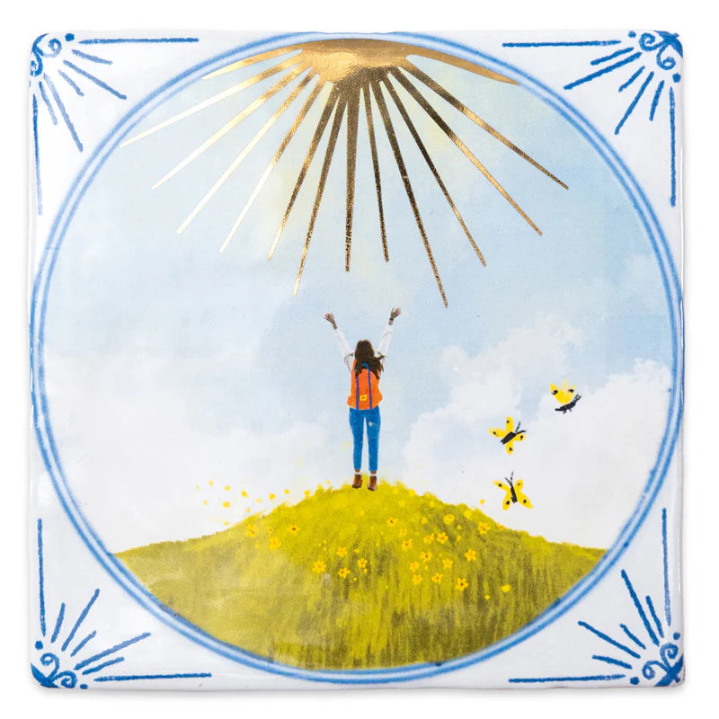 StoryTiles Face The Sunshine tegeltje