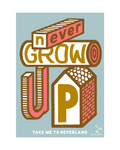 Studio Boot Never Grow Up poster