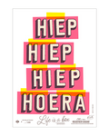 Studio Boot poster Hiep Hiep Hoera