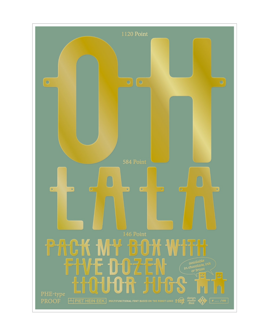 Studio Boot poster Oh La La