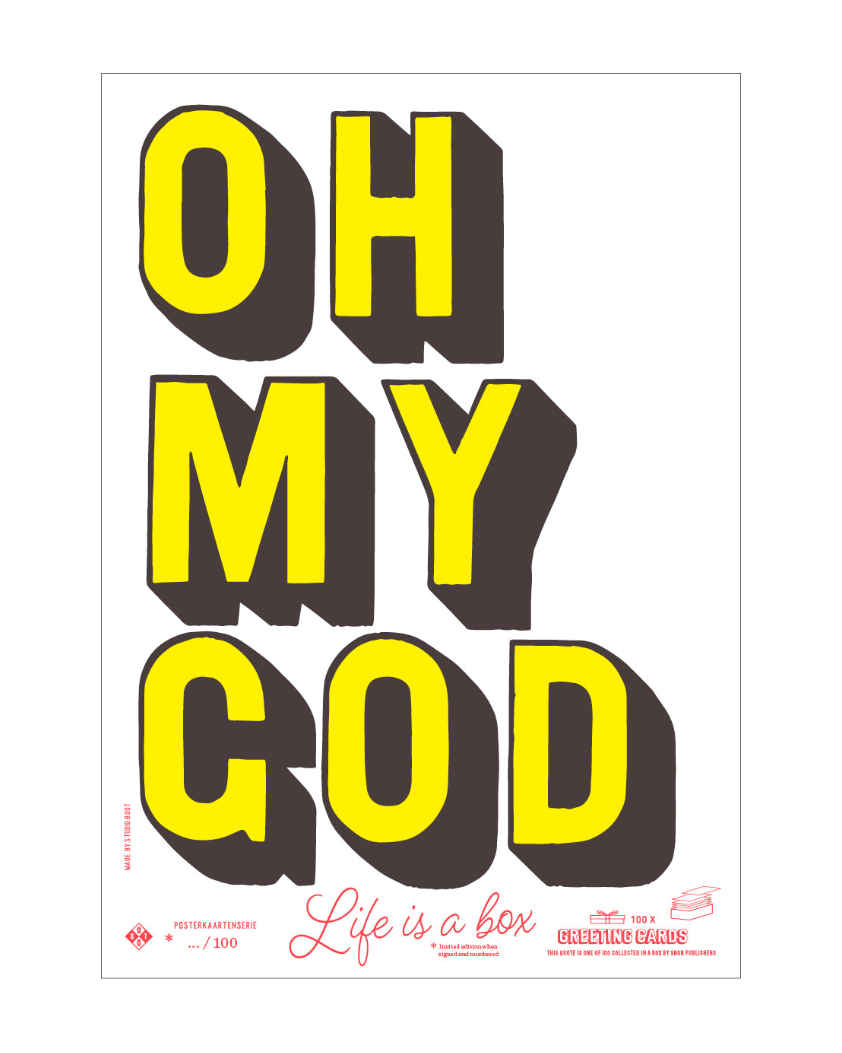 Studio Boot poster Oh My God