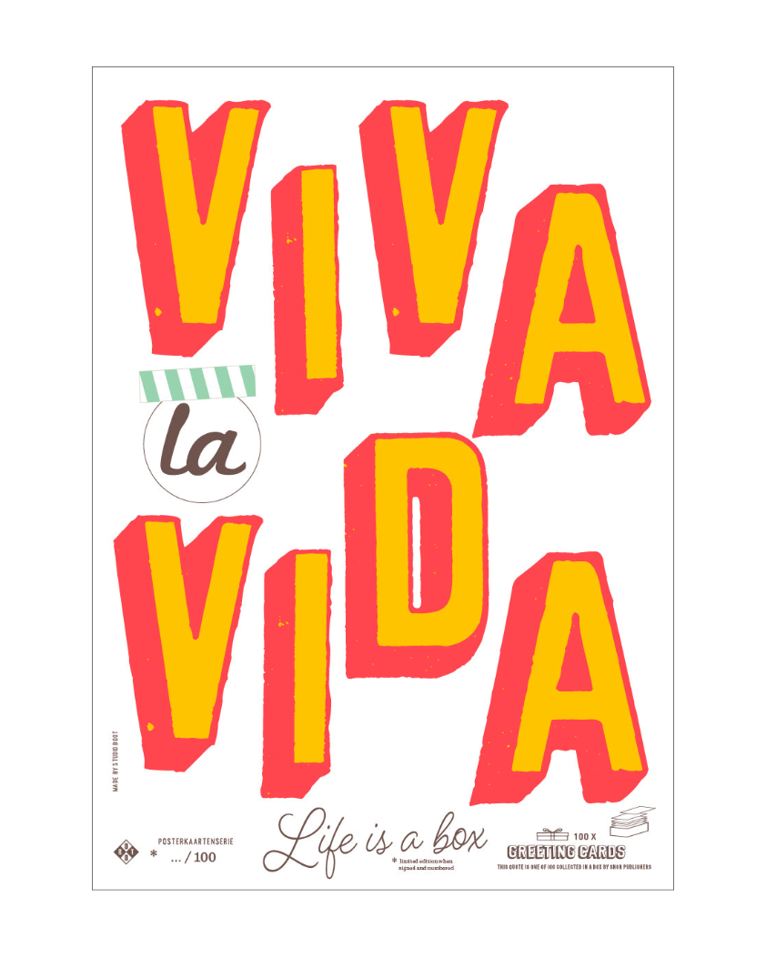 Studio Boot poster Viva la Vida