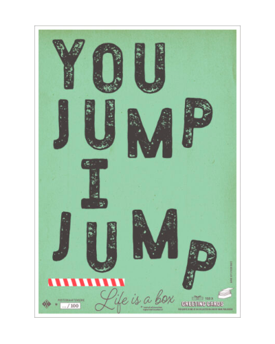 Studio Boot poster You Jump I Jump