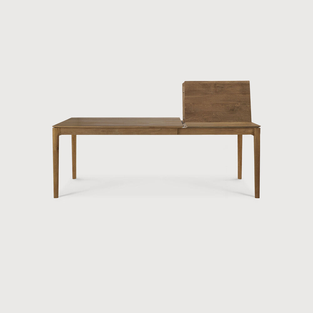 Ethnicraft uitschuifbare eettafel Bok teak