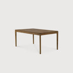 Ethnicraft uitschuifbare eettafel Bok teak