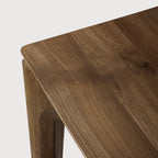 Ethnicraft uitschuifbare eettafel Bok teak