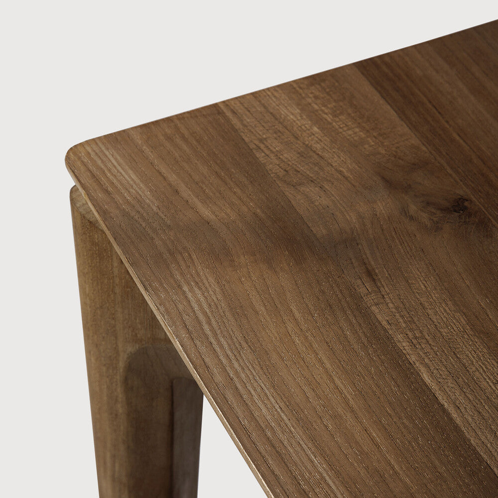 Ethnicraft uitschuifbare eettafel Bok teak