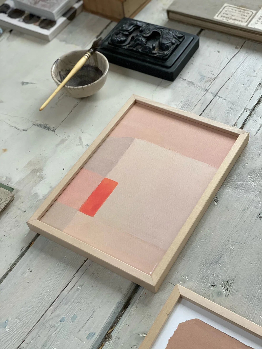 TinyStories Poster met Lijst - Chalk & Tangerine