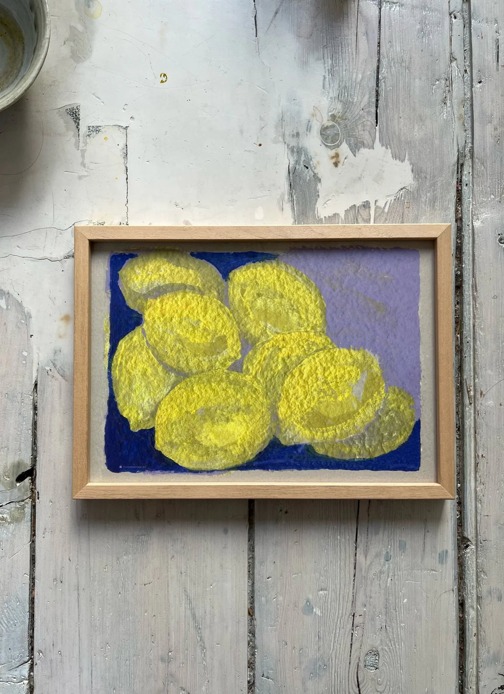 TinyStories Poster met Lijst - Citrons a L'Indigo