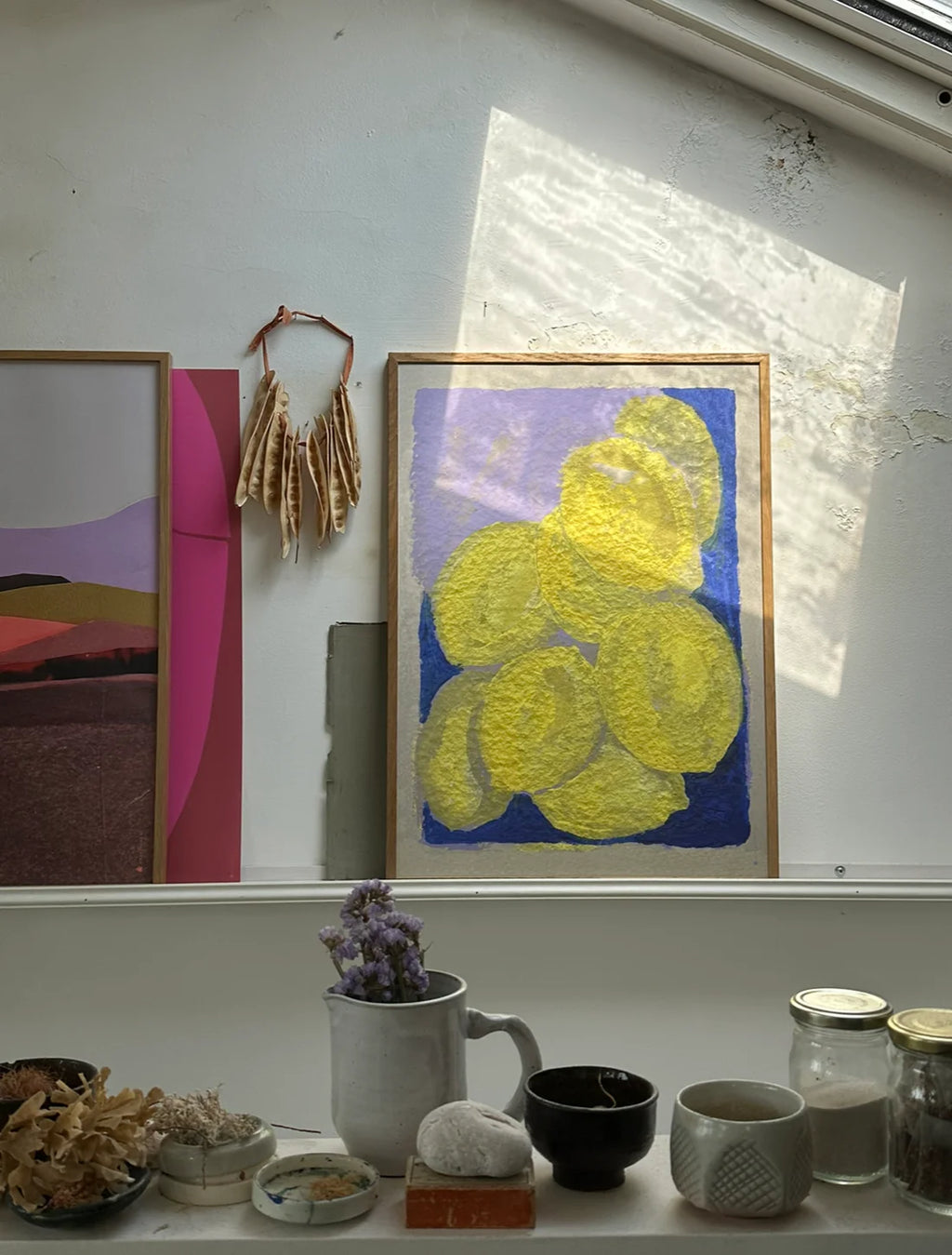 TinyStories Poster met Lijst - Citrons a L'Indigo