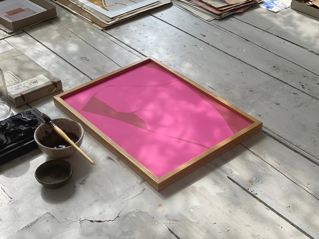TinyStories Poster met Lijst - Rouge