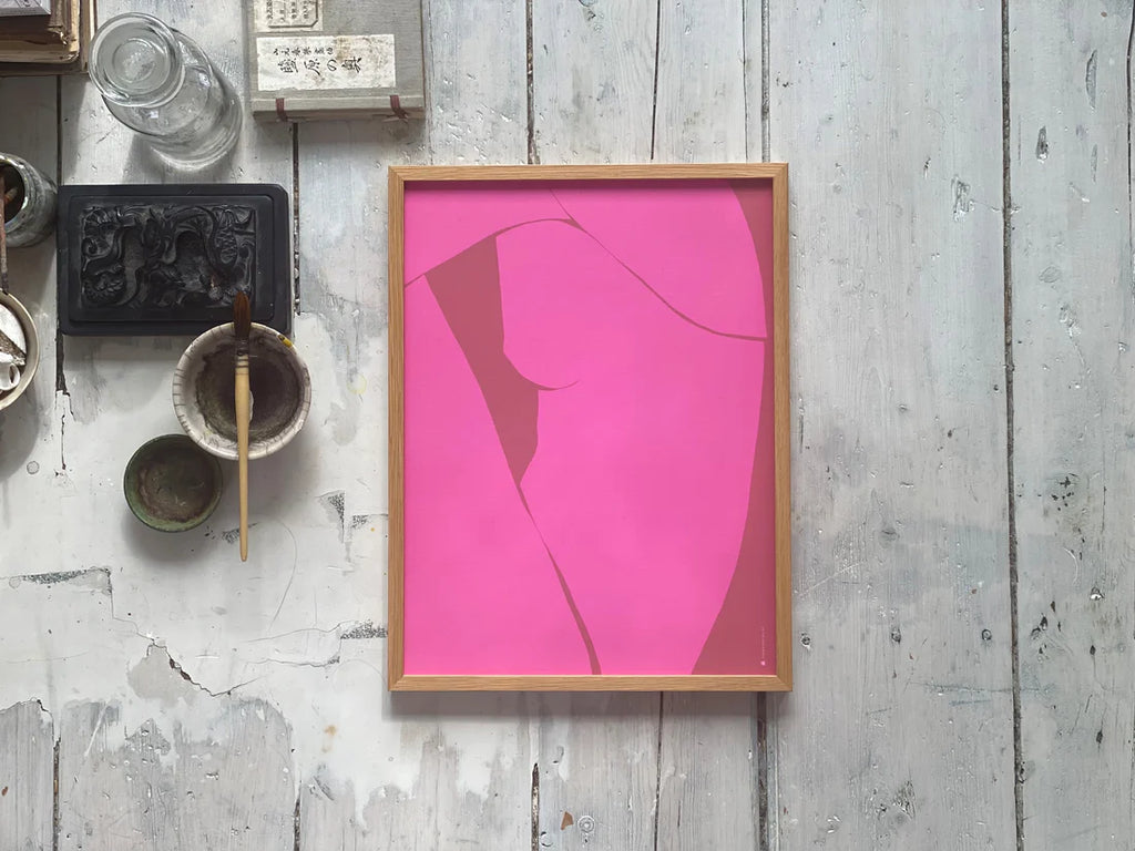 TinyStories Poster met Lijst - Rouge