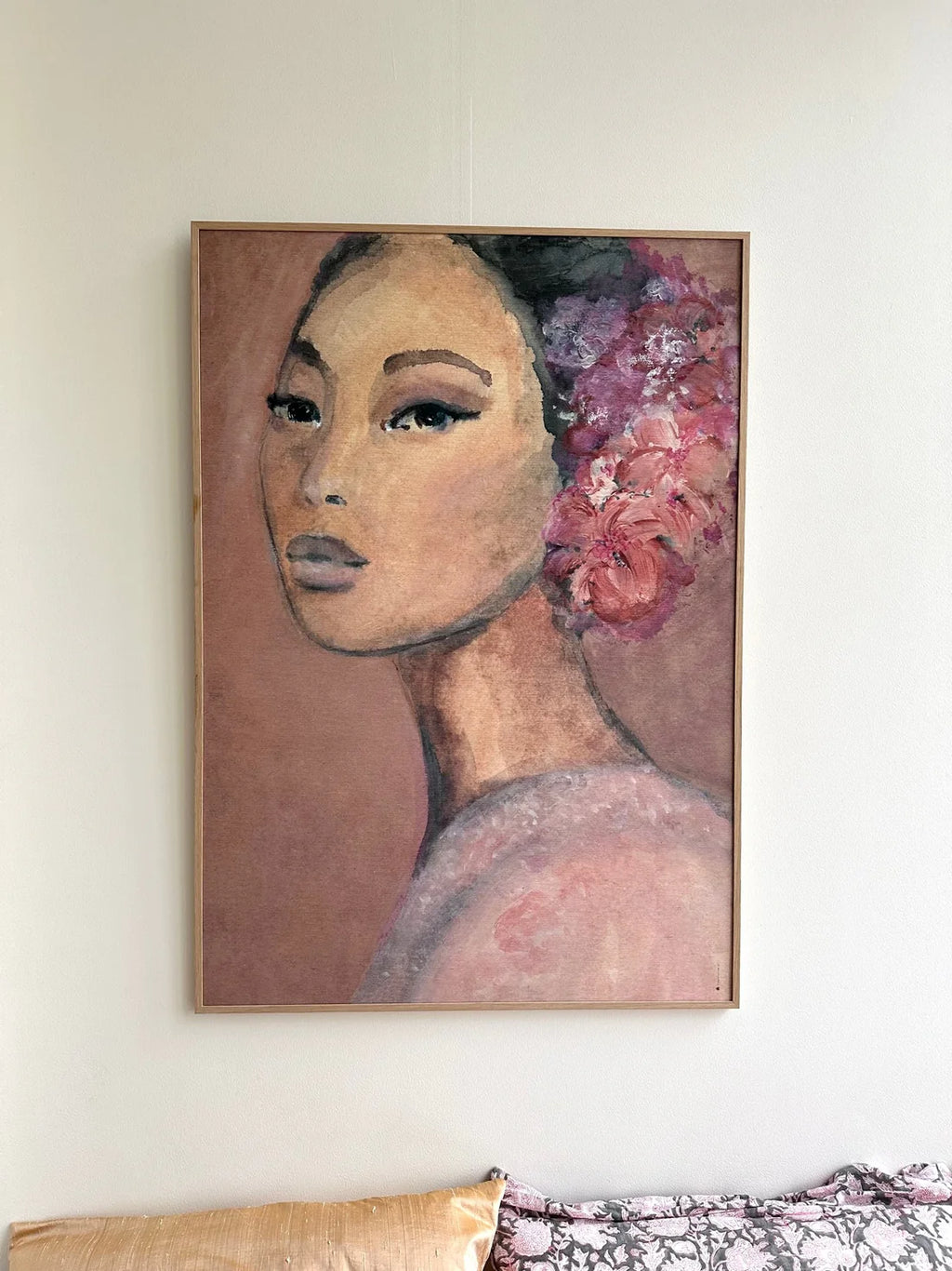 TinyStories Poster met Lijst - Sakura