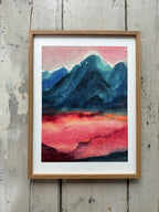 TinyStories Poster met Lijst - Sunset