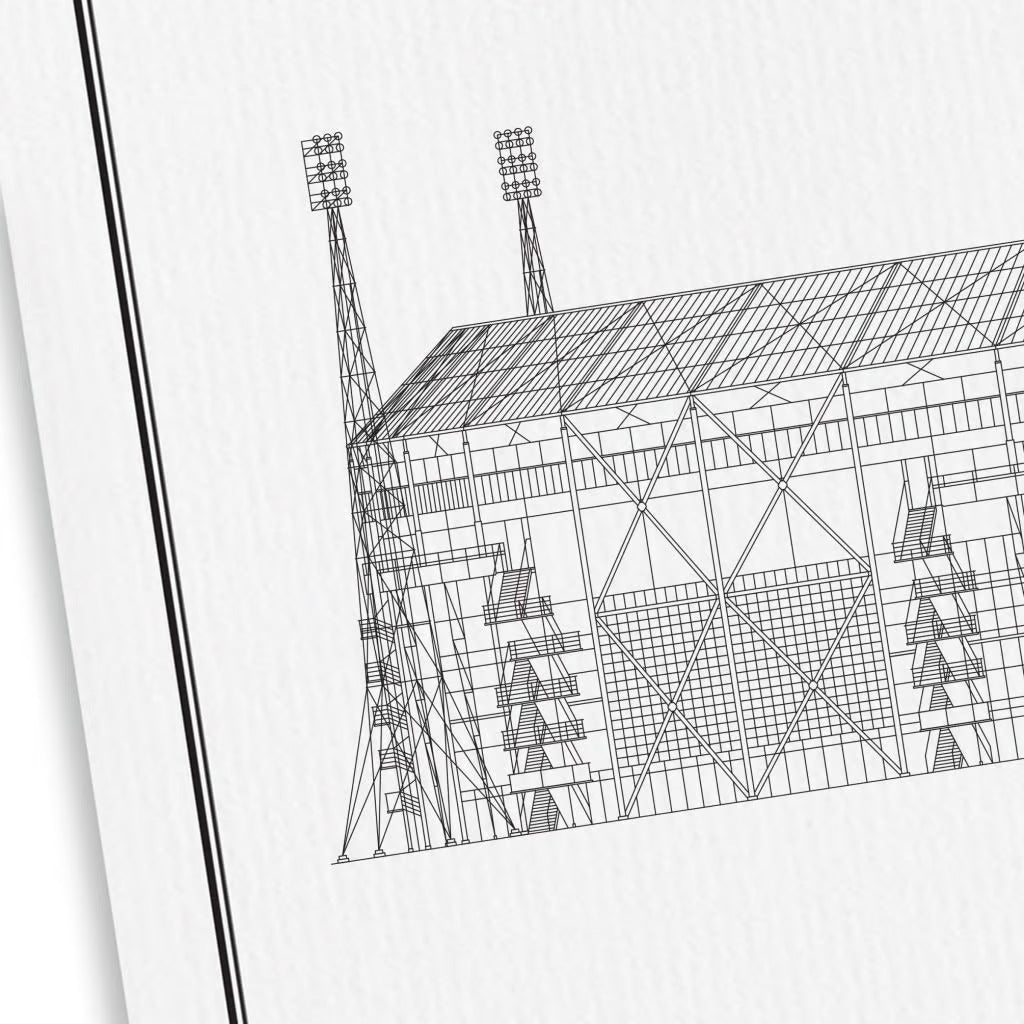 WIJCK. Poster Feyenoord - Stadion de Kuip