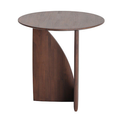 Ethnicraft Bijzettafel Geometric Teakhout