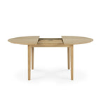 Ethnicraft Eettafel Bok rond/ovaal
