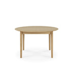 Ethnicraft Eettafel Bok rond/ovaal