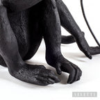 Seletti Aaplamp Sitting zwart