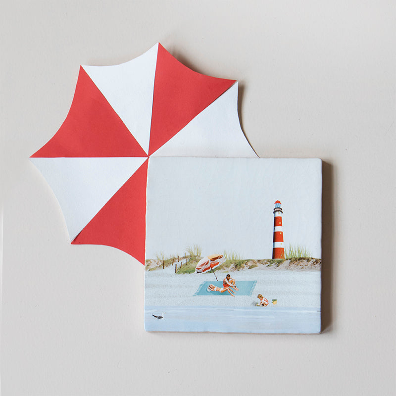 Storytiles Tegeltje strand Ameland S
