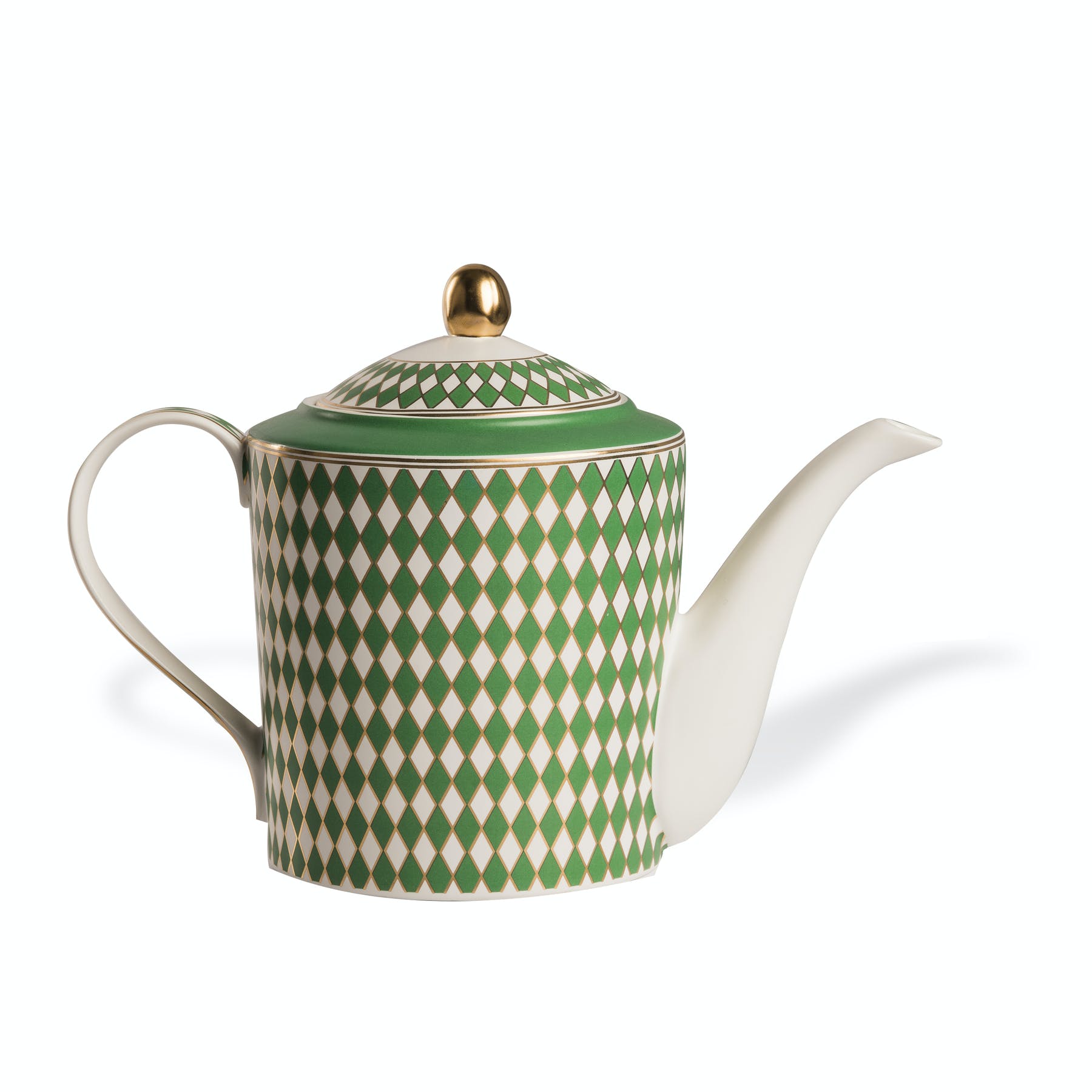 Pols Potten Theepot Chess groen