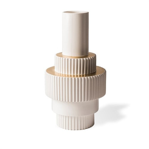 Pols Potten vaas Gear white