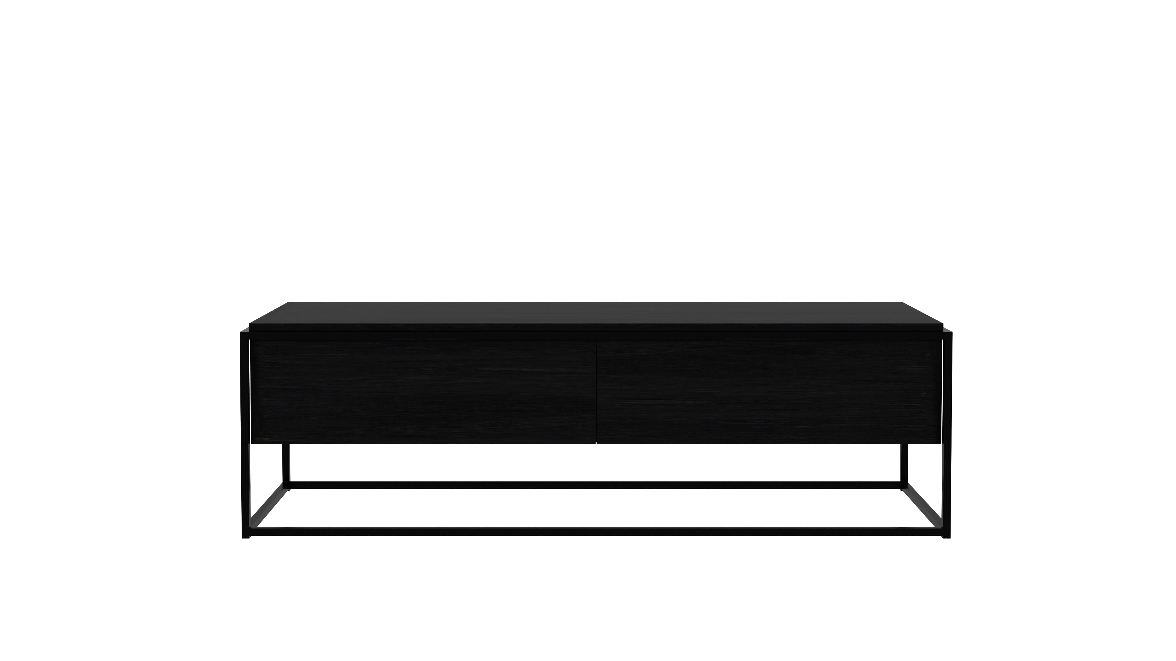 Ethnicraft Monolit TV-meubel Zwart