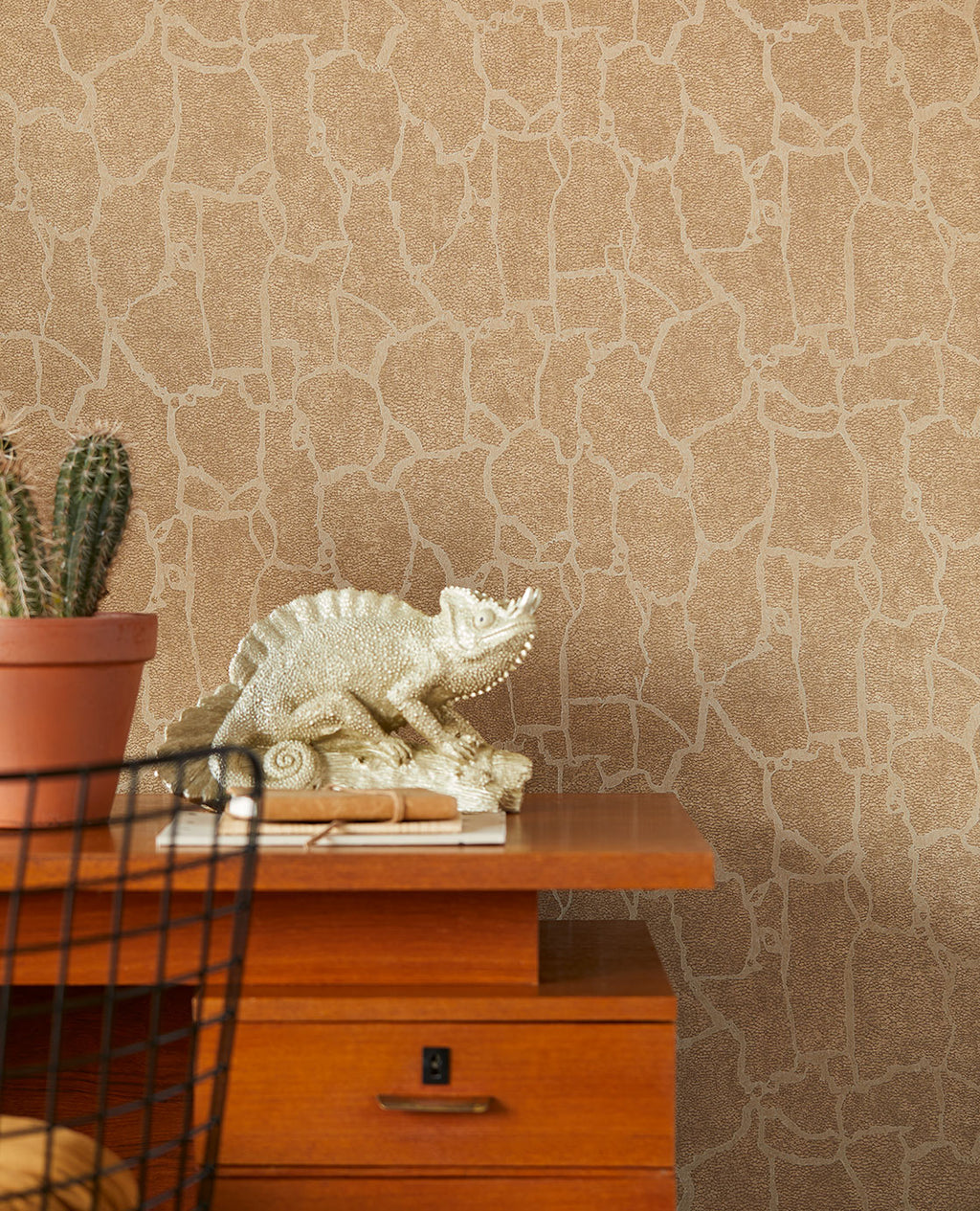 Eijffinger behang Dierenprint beige