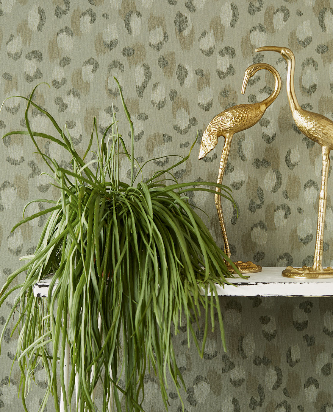 Eijffinger behang Luipaard Groen