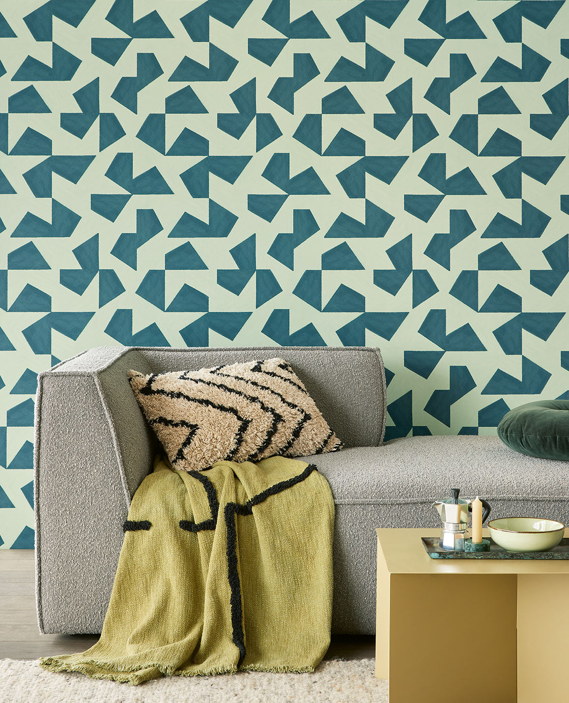 Eijffinger behang Twist 318042 sfeerbeeld.