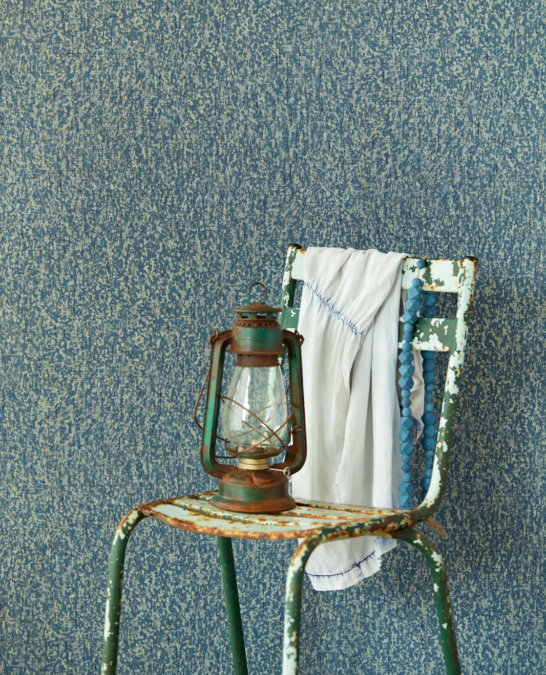 Eijffinger behang Retro Blauw 372599