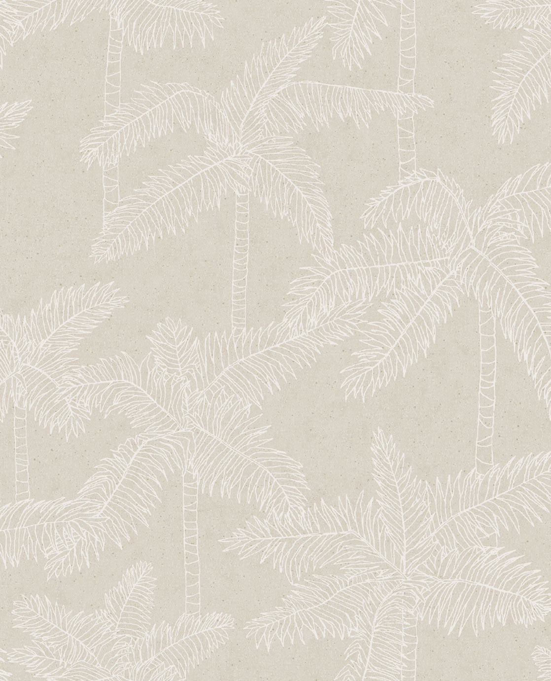 Eijffinger Vivid Palmboom Ecru