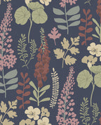 Eijffinger Vivid Bloemen & Planten Zwart