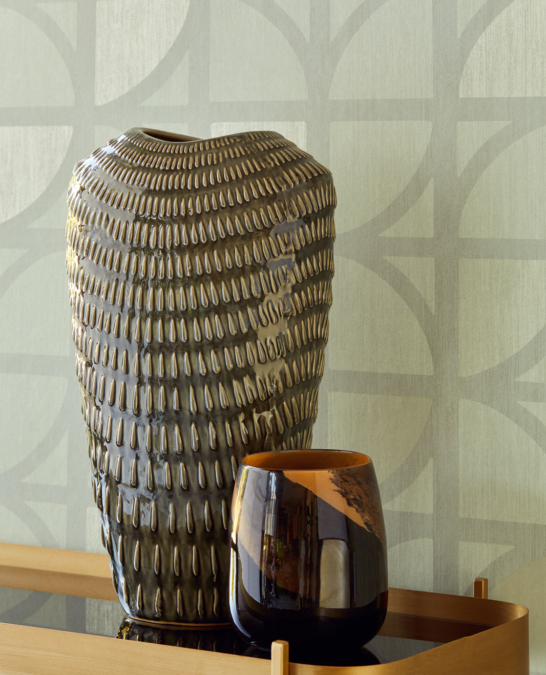 Eijffinger behang Bold Mintgroen