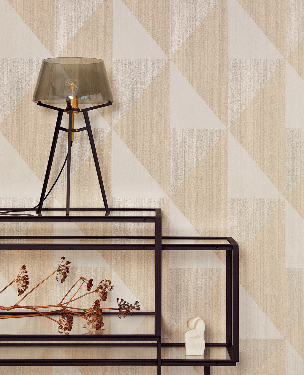 Eijffinger behang Geometrisch Beige